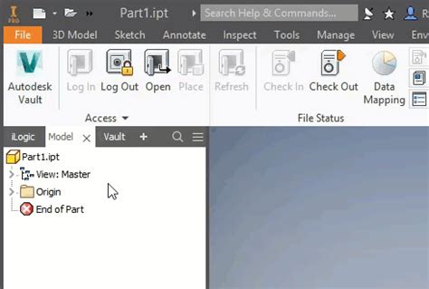 vault inventor|Using a single Inventor Project with Vault .
